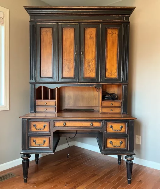 Hooker Furniture Executive Desk with Hutch