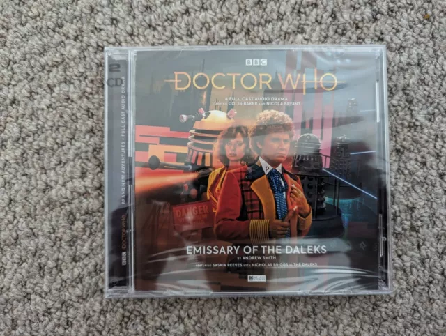 Doctor Who: Emissary Of The Daleks (Big Finish, CD) 6th Dr, Main Release 254
