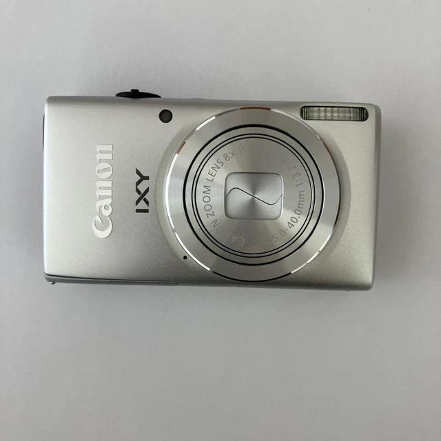 CANON DIGITAL CAMERA IXY 100F Silver Wide Angle 28mm Optical 8x