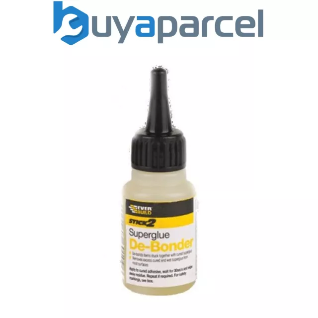 Everbuild Superglue De-Bonder 20ml Size