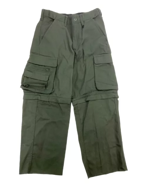 NEW Boy Scouts BSA Official Uniform Convertible Pants Olive Youth Small 6 NWT