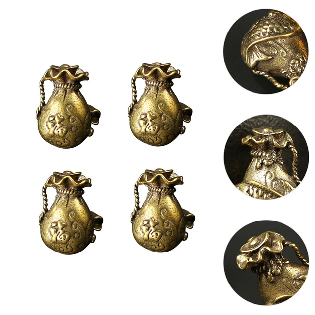 4 Pcs Schlüsselbund Schlüsselanhänger Schmuck Metallverkleidung Wagen