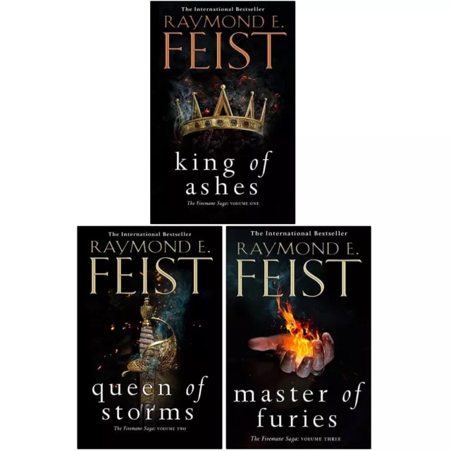 The Firemane Saga By Raymond .E. Feist 3 Books Collection Set - Fiction - PB