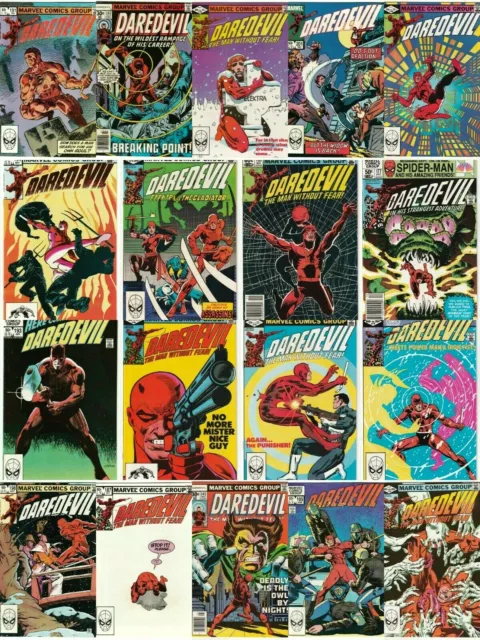 Daredevil Comics Vol 1 Issues #134 - #201 You Pick - Complete Your Run Marvel