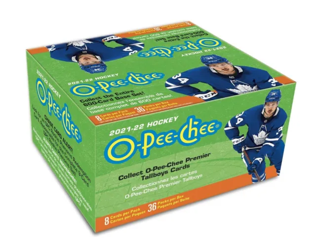 2021-22 Upper Deck OPC O-PEE-CHEE HOCKEY RETAIL HOBBY BOX NHL 1 BOX
