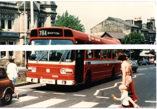 West Yorkshire Road Car  Leyland National  Reg  Number  Ryg 766R  Bus Photograph