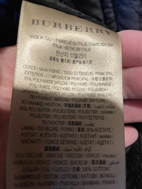 Burberry Leather/padded Jacket Size 50 9