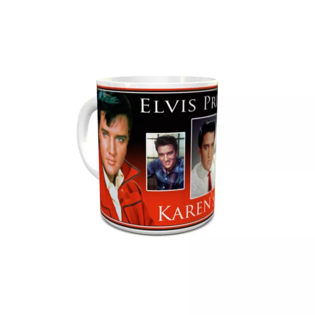 Elvis Presley Personalised Mug Brand New Great Unique Gift Free UK Shipping