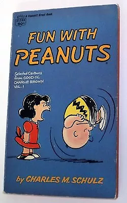 FUN WITH PEANUTS By Charles M. Schulz *Excellent Condition*