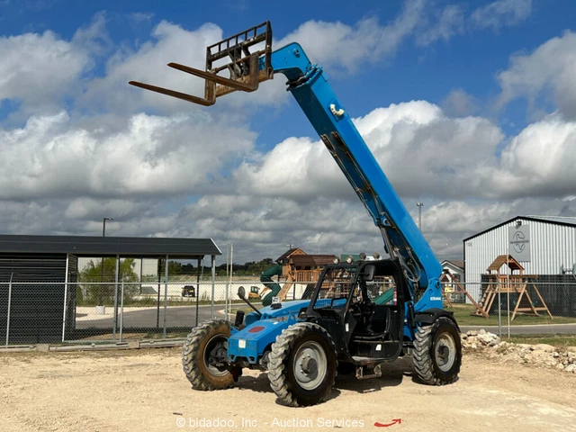 2015 Genie GTH-844 44' 8,000 lbs Telescopic Reach Forklift Telehandler bidadoo
