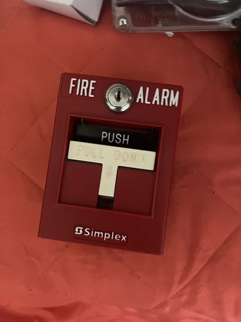 SIMPLEX 4099-9003 DOUBLE Action Addressable Manual Pull Station Free ...