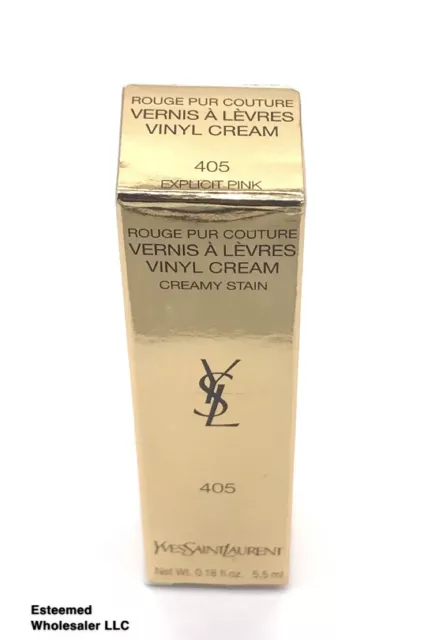 YVES SAINT LAURENT Vinyl Cream Creamy Stain 0.18oz 405