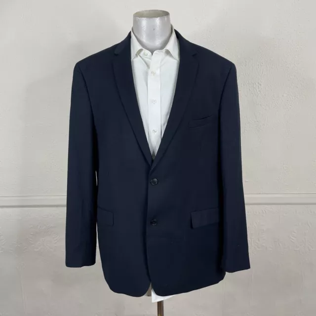 US Polo Assn Blazer Jacket Mens 48L Navy Blue 3