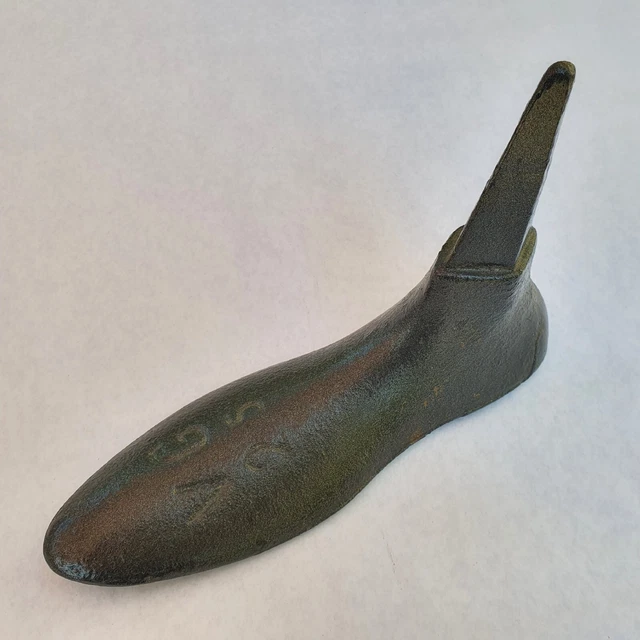 Ancien Outil De Cordonnier - Pied D'enclume En Fonte N°25 - VG - Déco Ou Atelier