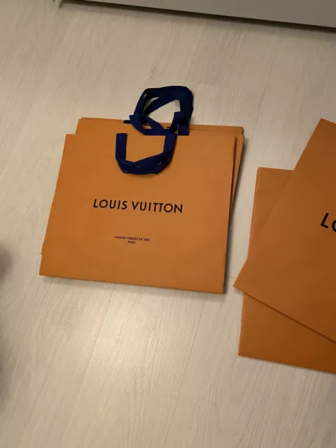 Authentic Louis Vuitton Paper Shopping Bag - multiple sizes available