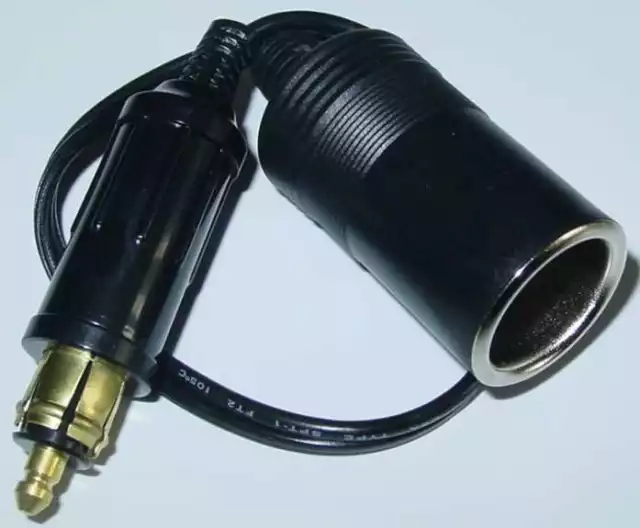 Zigarettenanzünder-Stecker mit Schalter für KFZ 8A  Universal 12-24V  Stecker für Auto, LKW, PKW, Boot und Wohnmobil
