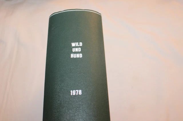 WILD UND HUND Año 1978 Encuadernado