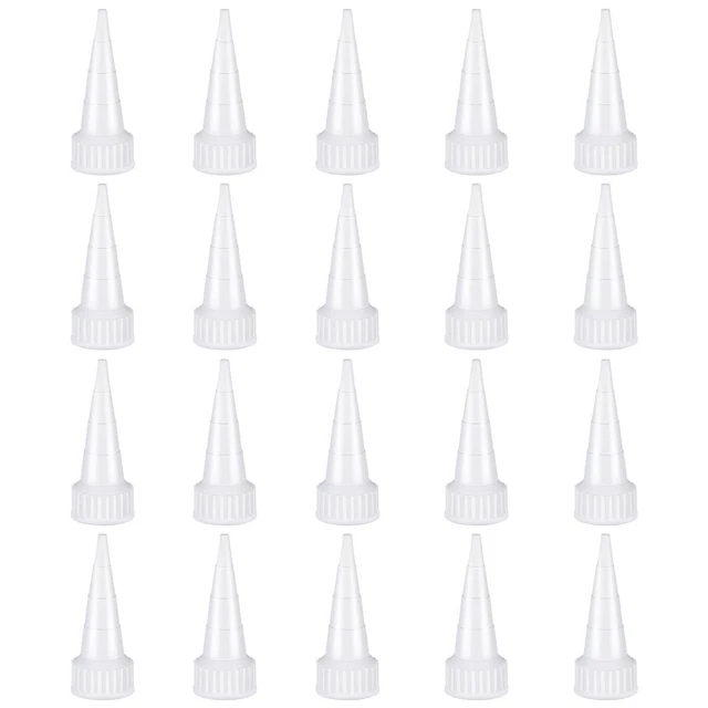 20 Pack e6000 Snip Tip Applicator Tips Cap for E6000 Craft Glue 3.7 Ounce Adh...