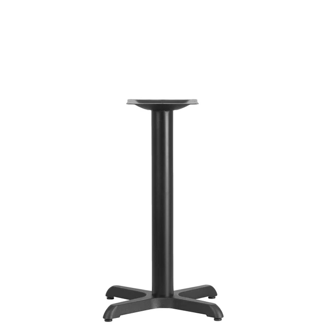 Flash Furniture Beverly 22'' x 22'' Restaurant Table X-Base with 3'' Dia.