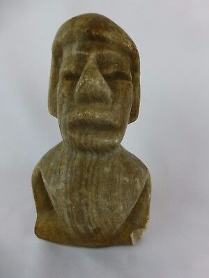 Excellent antique pre-colombian carving 6 1/2" [Y8-W8-A9] 2