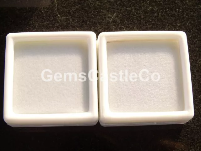 60 piezas de 4 x 4 cm caja de almacenamiento de plástico para gemas/diamantes