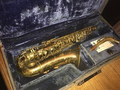 SAXOPHONE 1939 CONN PAN AMERICAN ALT made in USA ALTO SAX 
