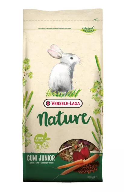 Versele Laga Nature Cuni Junior 700g Futtermischung für Kaninchen bis 8 Monate