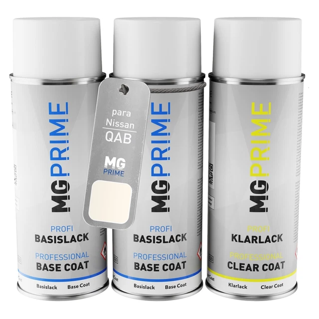 PINTURA AUTOMOTRIZ SET de aerosoles para Nissan QAB Brilliant