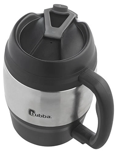 Big Bubba Classic Insulated Mug 52 Oz Polyurethane Travel Coffee Black Keg Shape 2