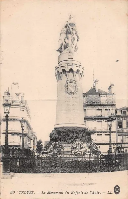 CPA 10 - Troyes - The Monument Of Children Of L ' ' Aude