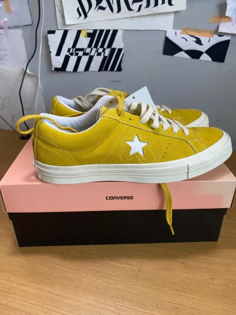 Converse one sales star jaune