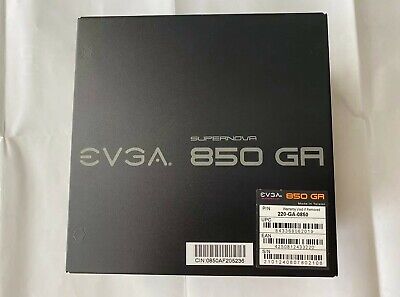 EVGA SuperNOVA 850 Ga, 80 Plus Gold 850W, Fully Modular, 220-GA-0850-X1