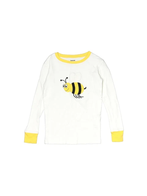 Leveret Girls White Long Sleeve T-Shirt 8