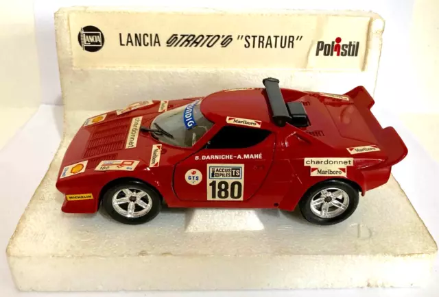 Original Polistil S 32 - Lancia Stratos "Stratur" - Boxed. 2