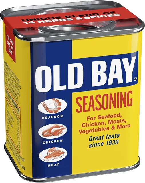 OLD BAY SEASONING Seasoning for Seafood, Chicken, Meats Vegetables
