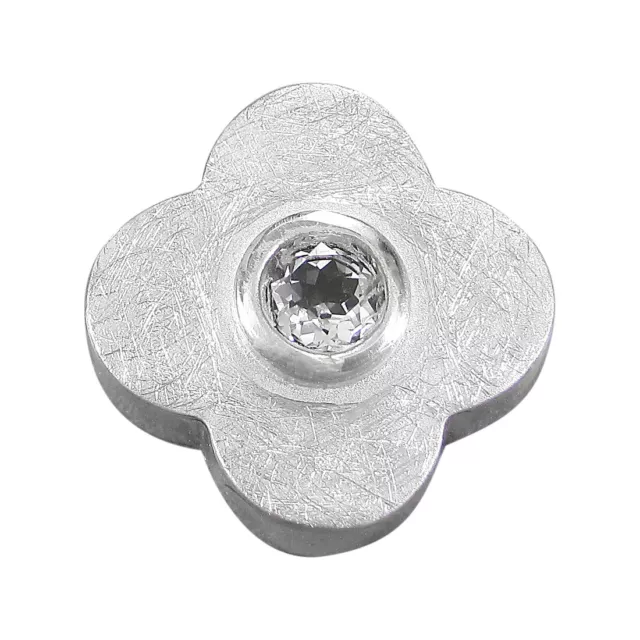 Schmuck-Michel Damen Anhänger Silber 925 Bergkristall 6 mm (1450)