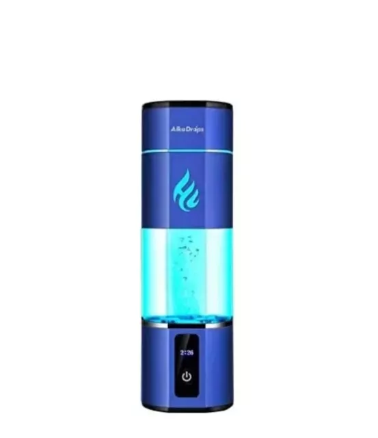 Alkadrops Hydrogen Rich Water Bottle Generator Max Concentration Molecular Up to