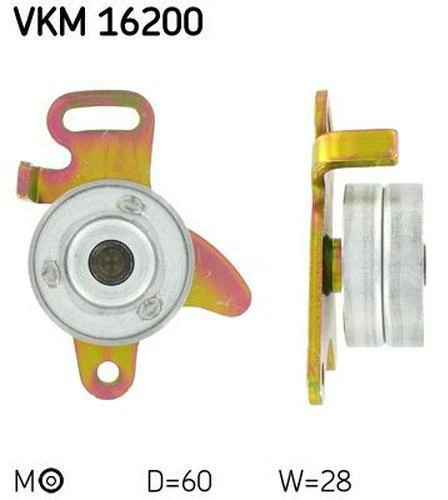 SKF Galet tendeur de courroie de distribution Poulie-tendeur VKM 16200 60mm 28mm
