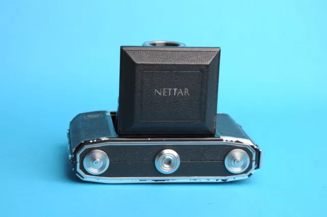 Zeiss Ikon NETTAR 517/16 mit Novar-Anastigmat 4,5/75, analoge 6x6 Klappkamera 2