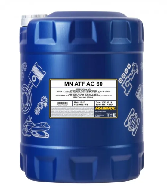 MANNOL ATF AG60 Huile pour boîte automatique Huile Boite Automatique MN8213-10