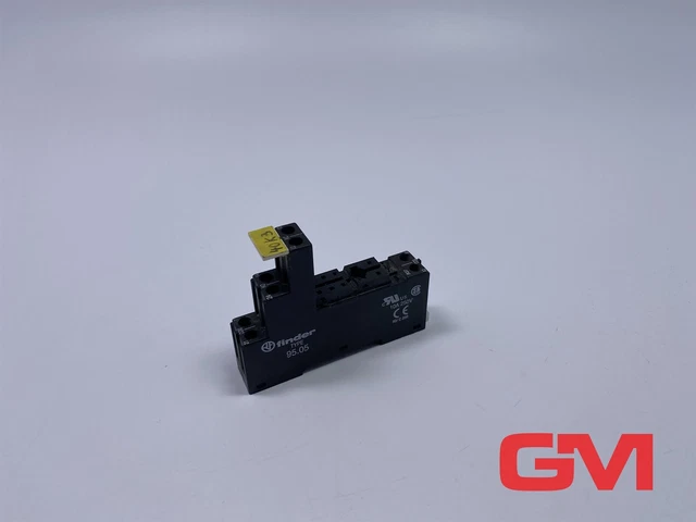 FINDER RELAY SOCKET Type 95.05 10A 250V Relay Version Black $14.44 ...
