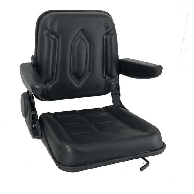 Garden Lawn Tractor Seat Waterproof Forklift Riding Mower Adjustable Backrest