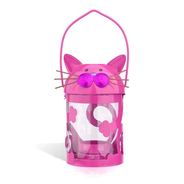 supporto di candela (rosa) lampada uragano pratico creativo di Y4T9