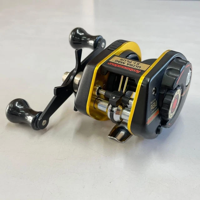 ABU GARCIA AMBASSADEUR Ultra Mag XL III Black Gold Fishing Reel