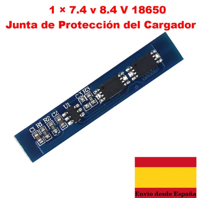 2 S 3A Batería De Litio Li-ion 7.4 v 8.4 V 18650 Junta de Protección del Cargado