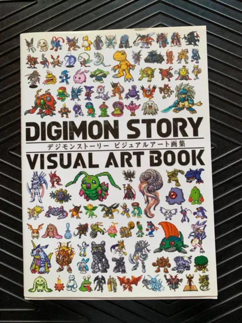 DIGIMON STORY VISUAL ART BOOK Illustration Works Digital Monster Japan