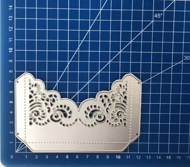 Lace Border Metal Cutting Dies Stencil Scrapbooking Embossing Album Craft UK 3