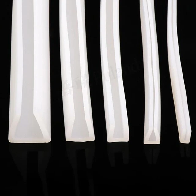 SILICONE RUBBER U Shaped Edge Guard Strip Glass Protector Trim Shower
