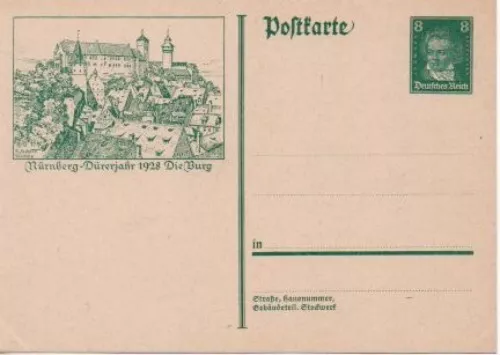 d270/ Deutsches Reich Ganzsache Bildpostkarte P 178/ 018 ungebraucht/*