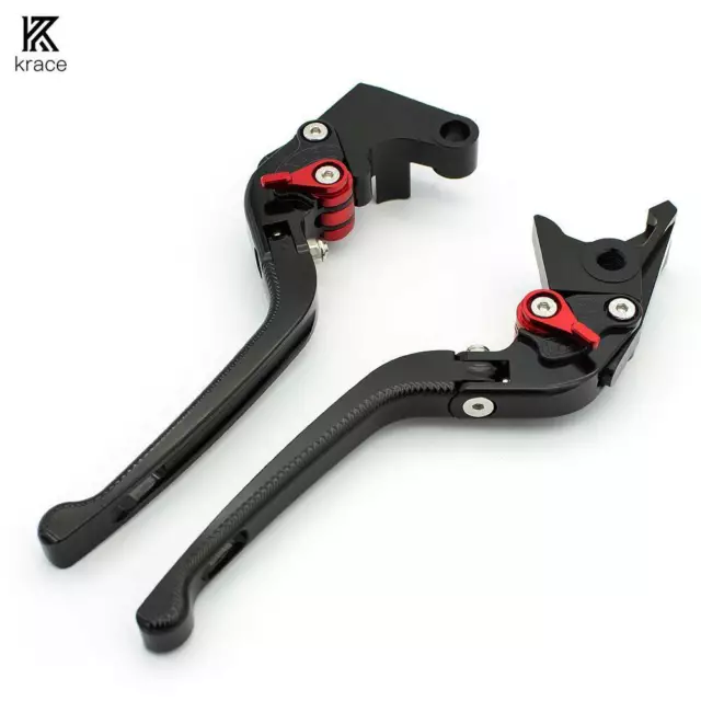 3D Foldable Brake Clutch Levers For Suzuki Boulevard M109R M109 2006-2014 Black